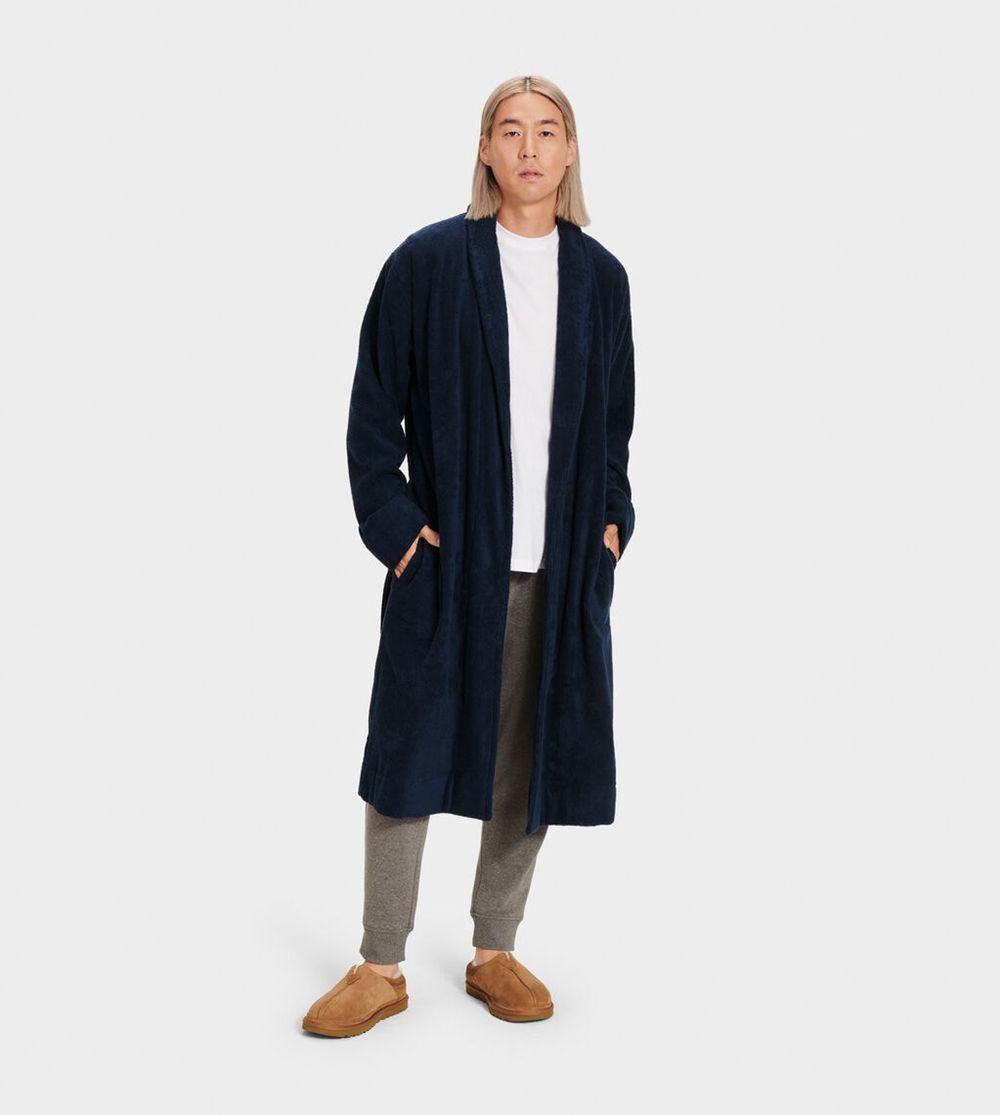 Ugg Sleepwear Canada - Ugg Men's Turner Shawl Navy